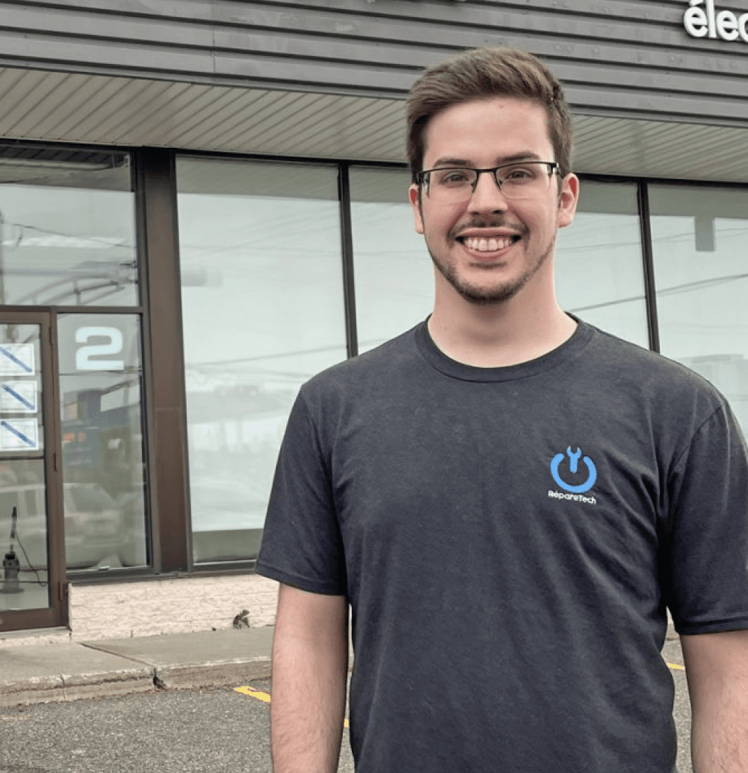 Mathieu, propriétaire de RépareTech